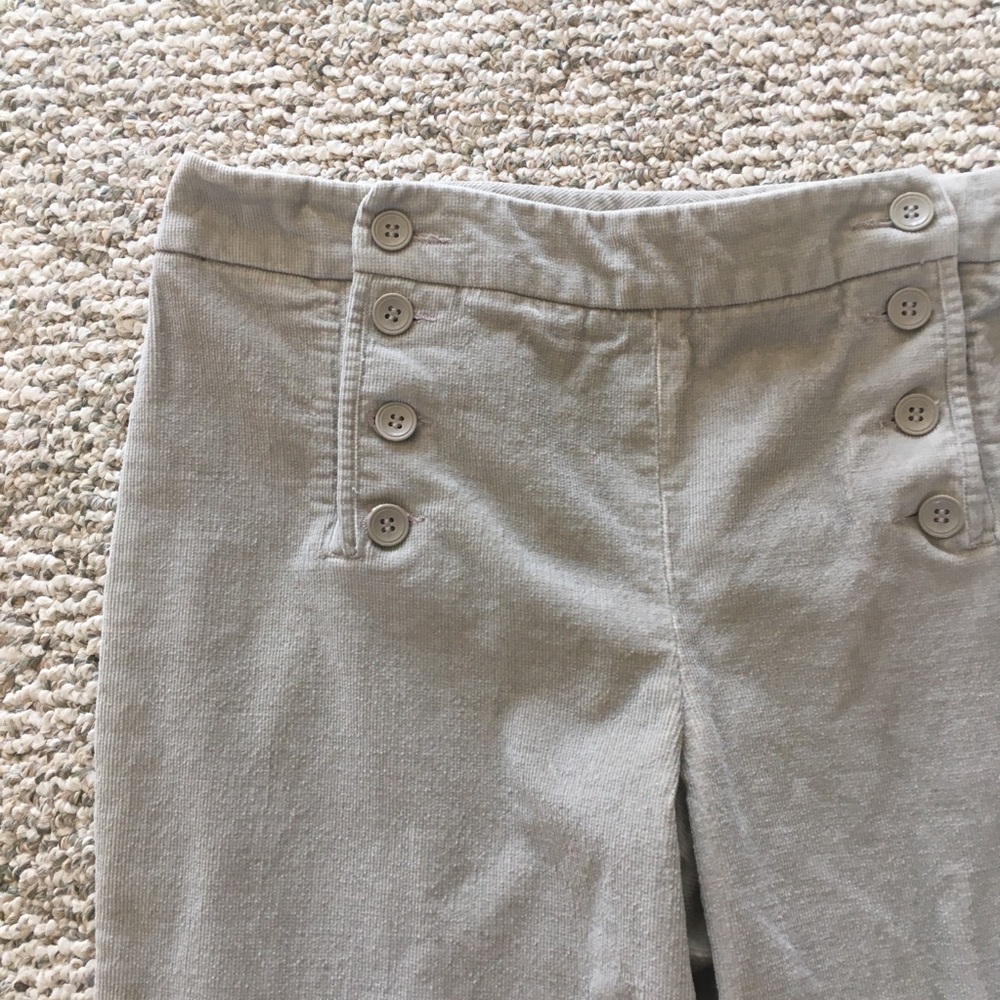 Willi Smith Gray/Tan Kate Fit Pants 12